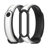 MIJOBS TPU + Leather Replacement Strap Watchband